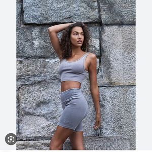 Kith Gray Bike Shorts